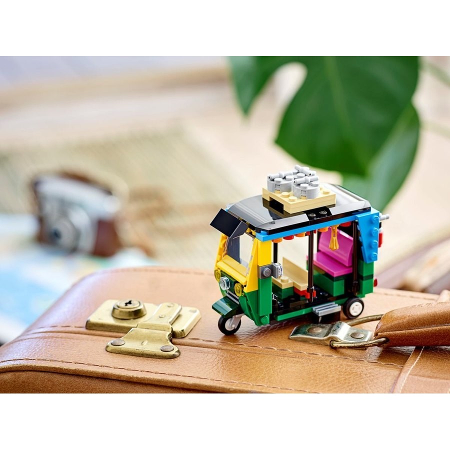 Final Clearance Sale - Lego Designer 3-In-1 Tuk Tuk - Savings Spree-Tacular:£9[sab10860nt]