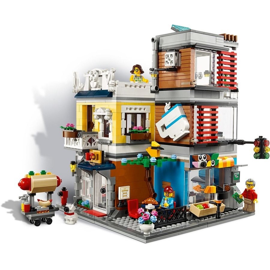 Lego Creator 3-In-1 Condominium Animal Shop & COFFEE SHOP