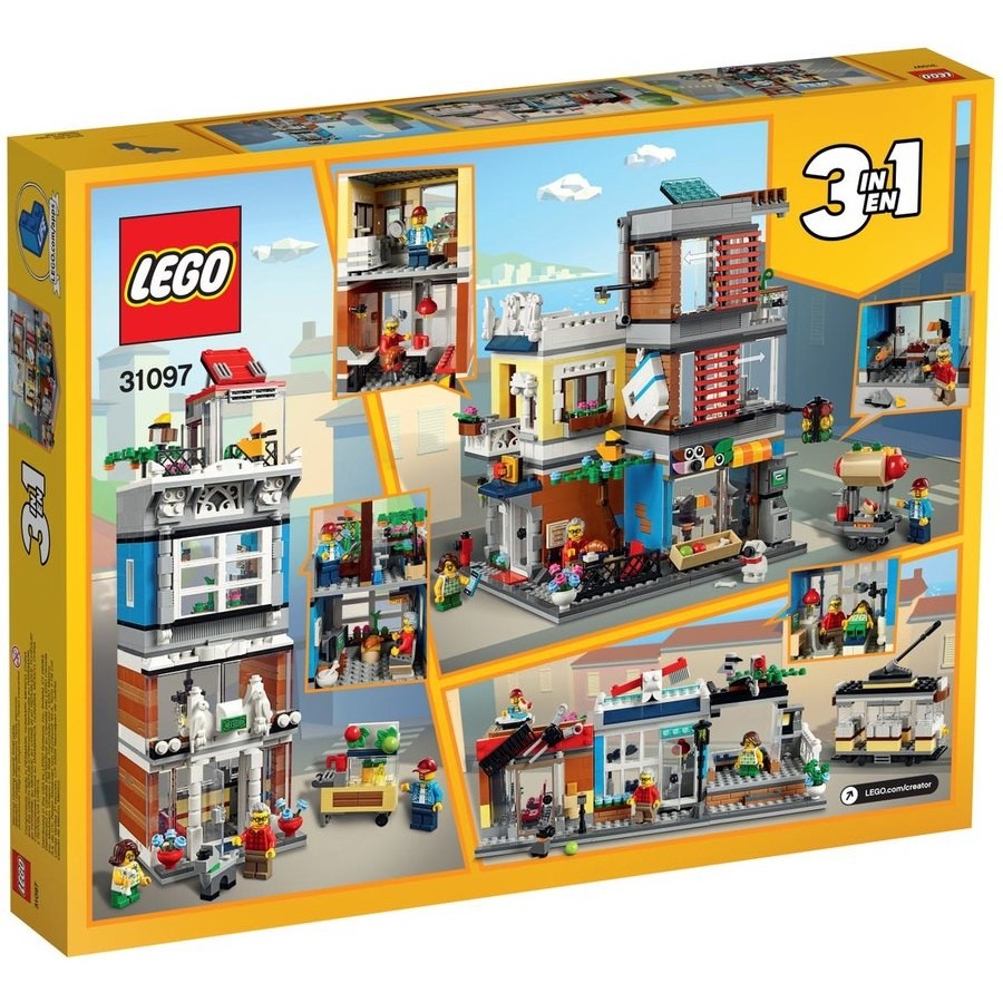 Lego Creator 3-In-1 Condominium Dog Store & Café