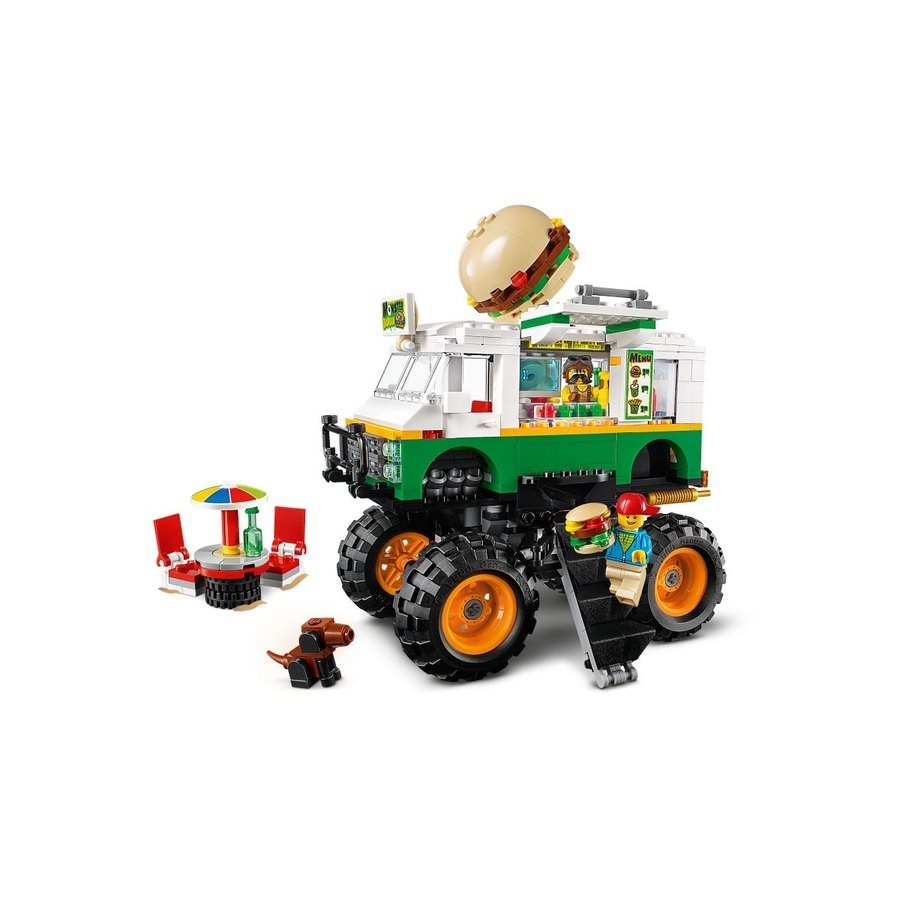 Lego Inventor 3-In-1 Creature Burger Truck