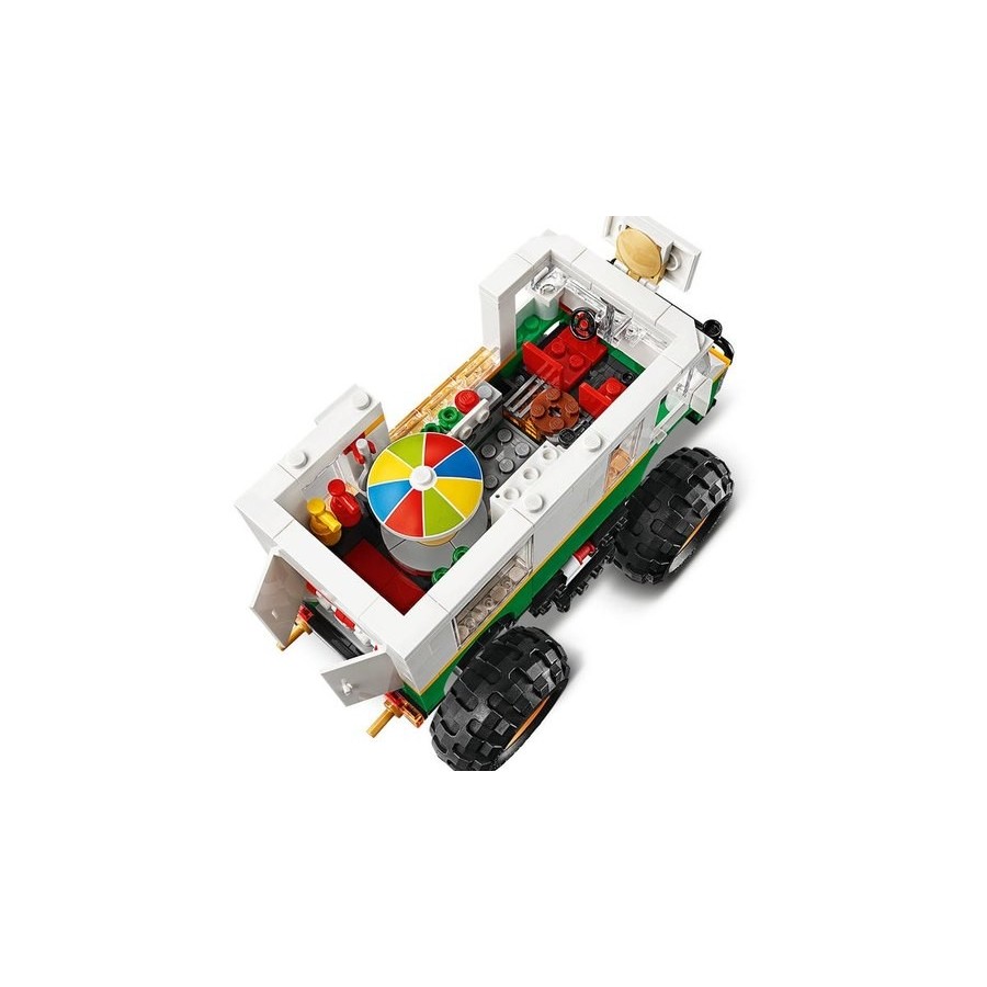 Lego Developer 3-In-1 Beast Cheeseburger Truck