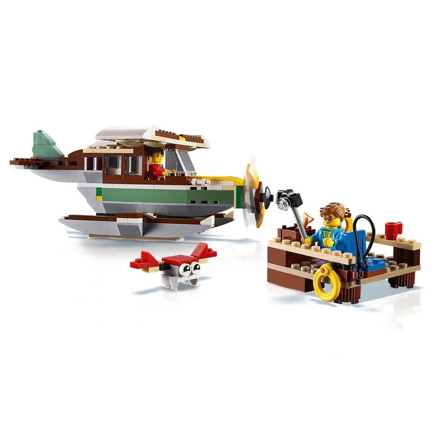 Lego Inventor 3-In-1 Riverside Houseboat