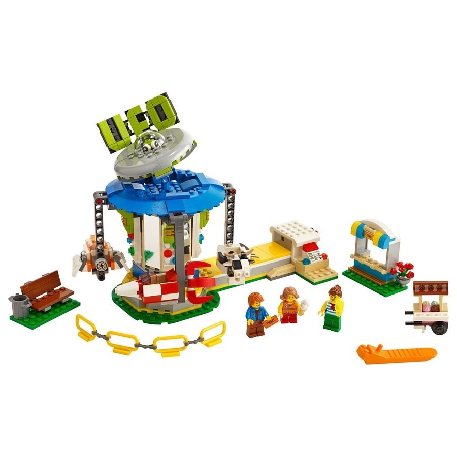Lego Inventor 3-In-1 Fairground Slide Carousel