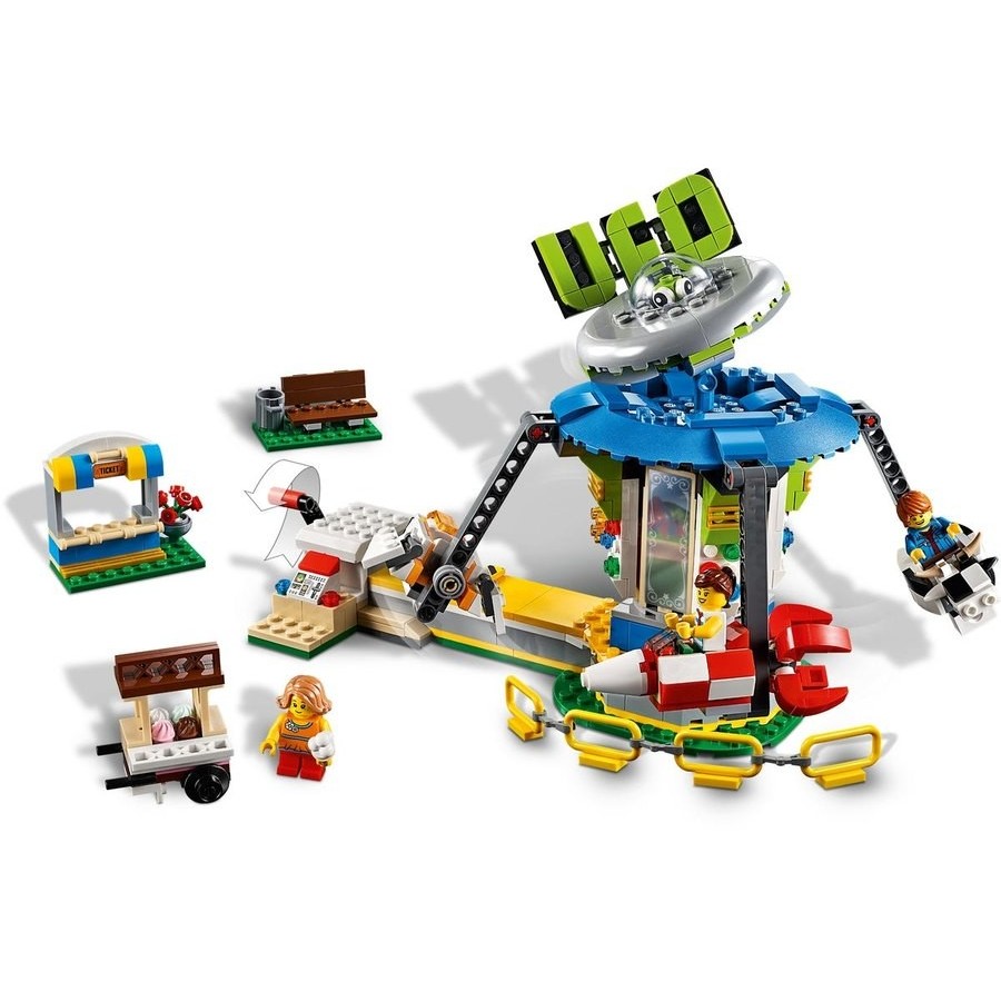 Final Clearance Sale - Lego Producer 3-In-1 Fairground Carousel - Liquidation Luau:£43[hob10864ua]