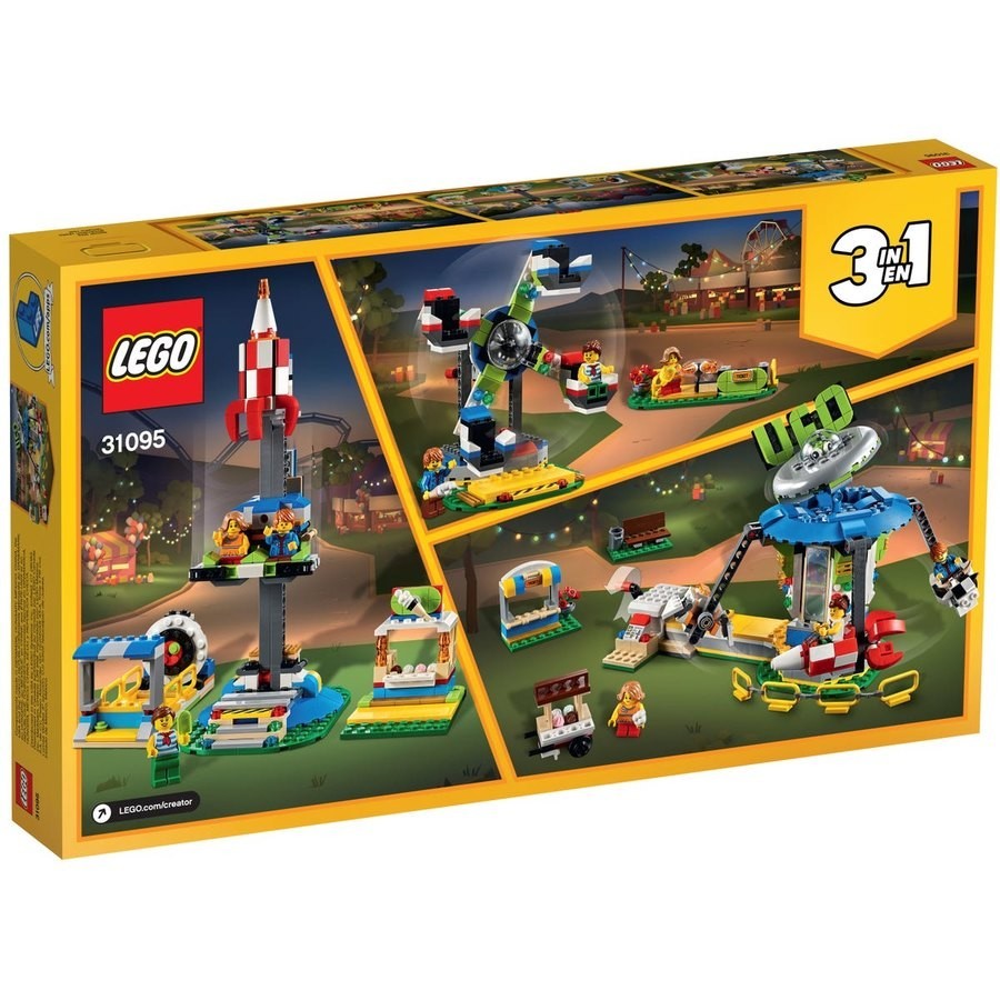 Half-Price Sale - Lego Creator 3-In-1 Fairground Slide Carousel - Savings:£41[lab10864ma]