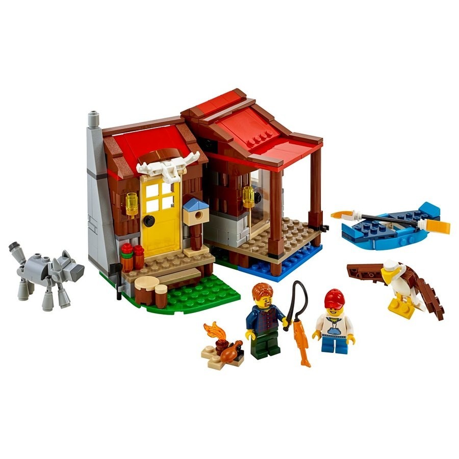 Lego Maker 3-In-1 Wilderness Log Cabin