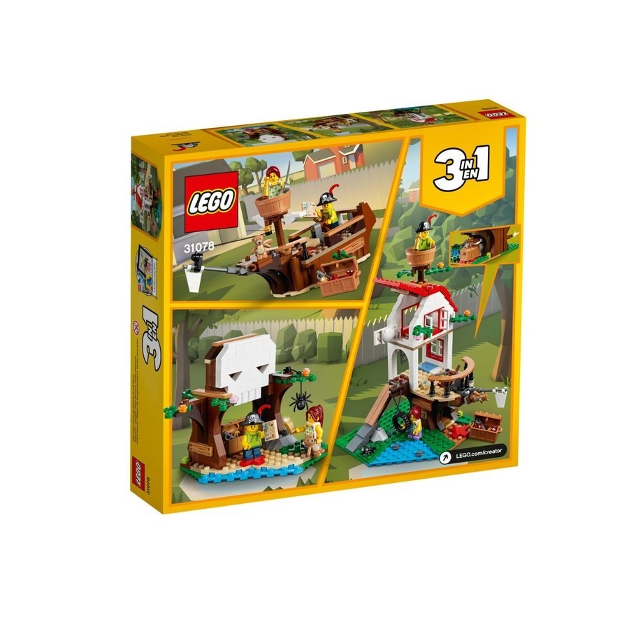 November Black Friday Sale - Lego Designer 3-In-1 Treehouse Treasures - Two-for-One Tuesday:£30[jcb10866ba]