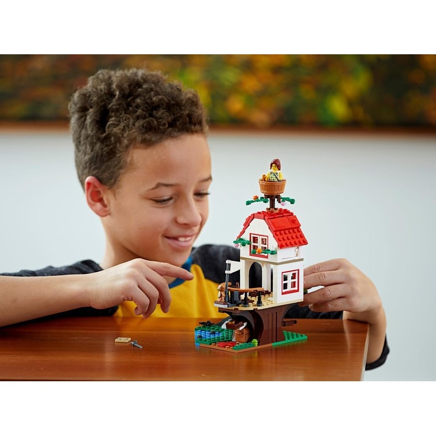 Weekend Sale - Lego Maker 3-In-1 Treehouse Treasures - X-travaganza:£29[neb10866ca]