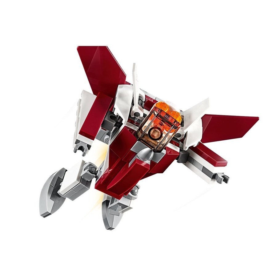 Holiday Shopping Event - Lego Designer 3-In-1 Futuristic Flyer - Clearance Carnival:£12[sab10867nt]
