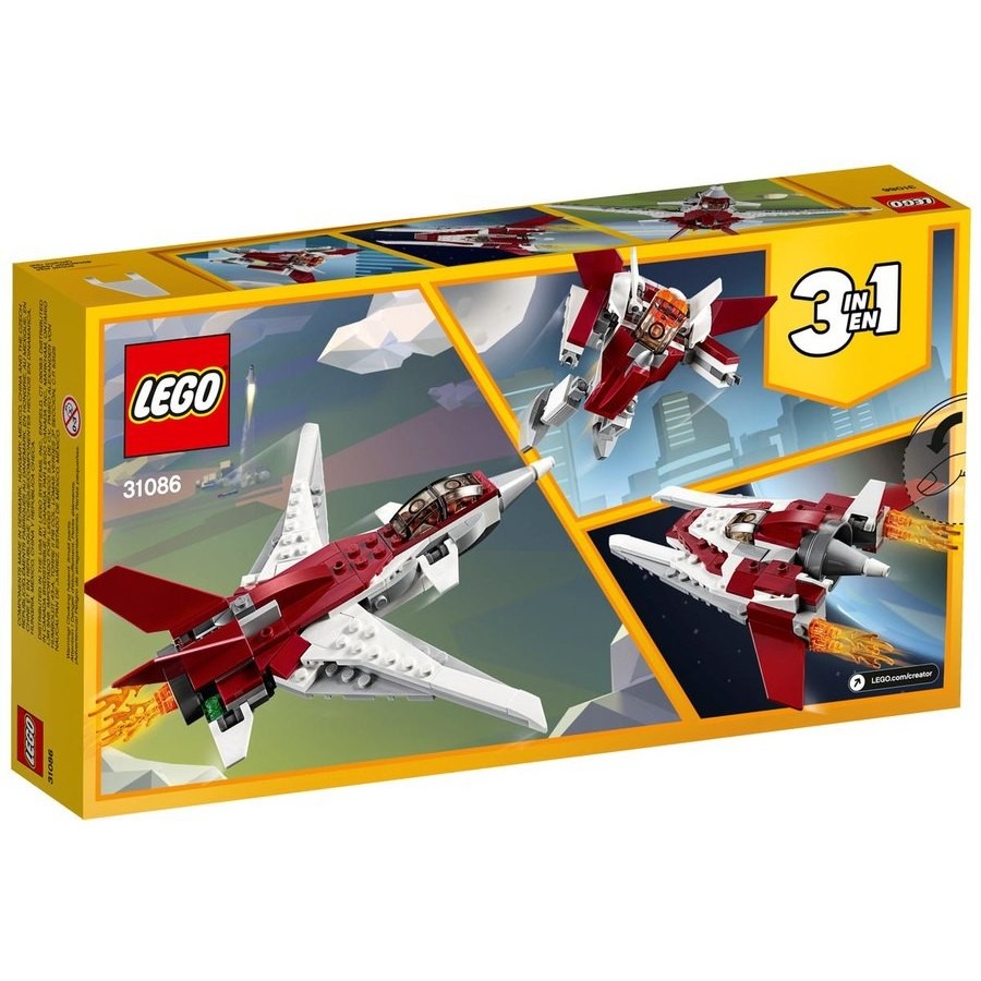 Price Reduction - Lego Producer 3-In-1 Futuristic Flyer - Sale-A-Thon Spectacular:£13[lib10867nk]