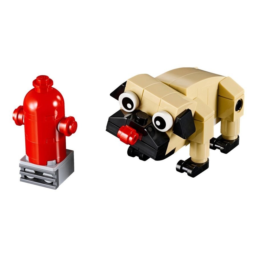 Super Sale - Lego Producer 3-In-1 Cute Pug - Surprise:£5