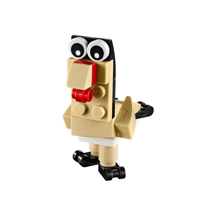 Flash Sale - Lego Producer 3-In-1 Cute Pug - Off:£5[cob10870li]