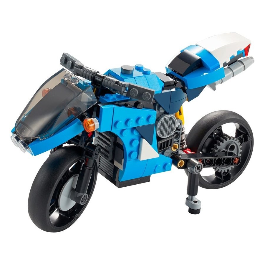 Fall Sale - Lego Producer 3-In-1 Superbike - Get-Together Gathering:£20[lib10873nk]