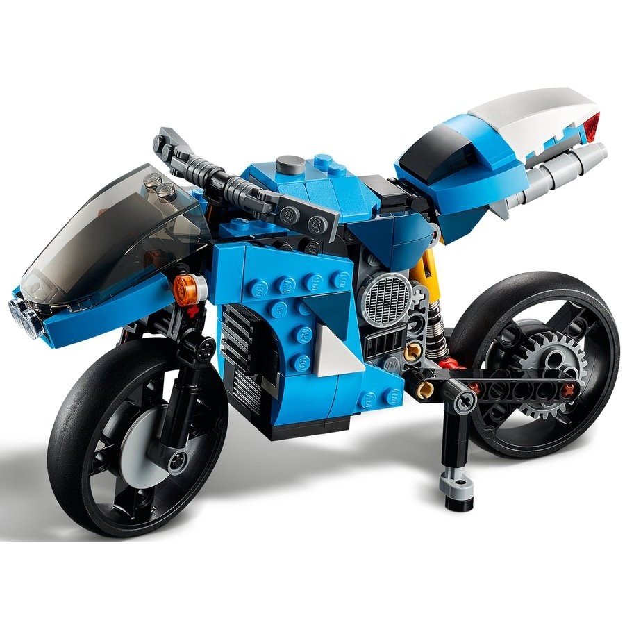 Mega Sale - Lego Developer 3-In-1 Superbike - Spree:£19[alb10873co]