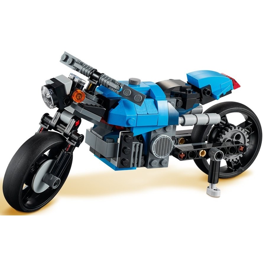 Mega Sale - Lego Developer 3-In-1 Superbike - Spree:£19[alb10873co]