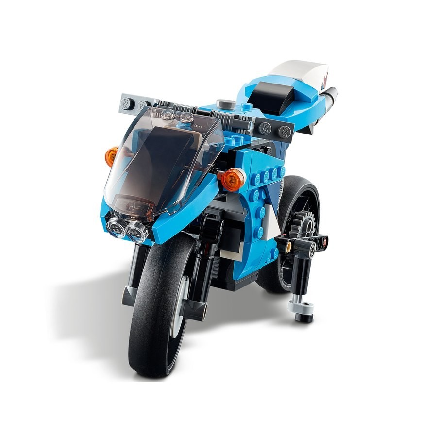 Valentine's Day Sale - Lego Designer 3-In-1 Superbike - Closeout:£20[jcb10873ba]
