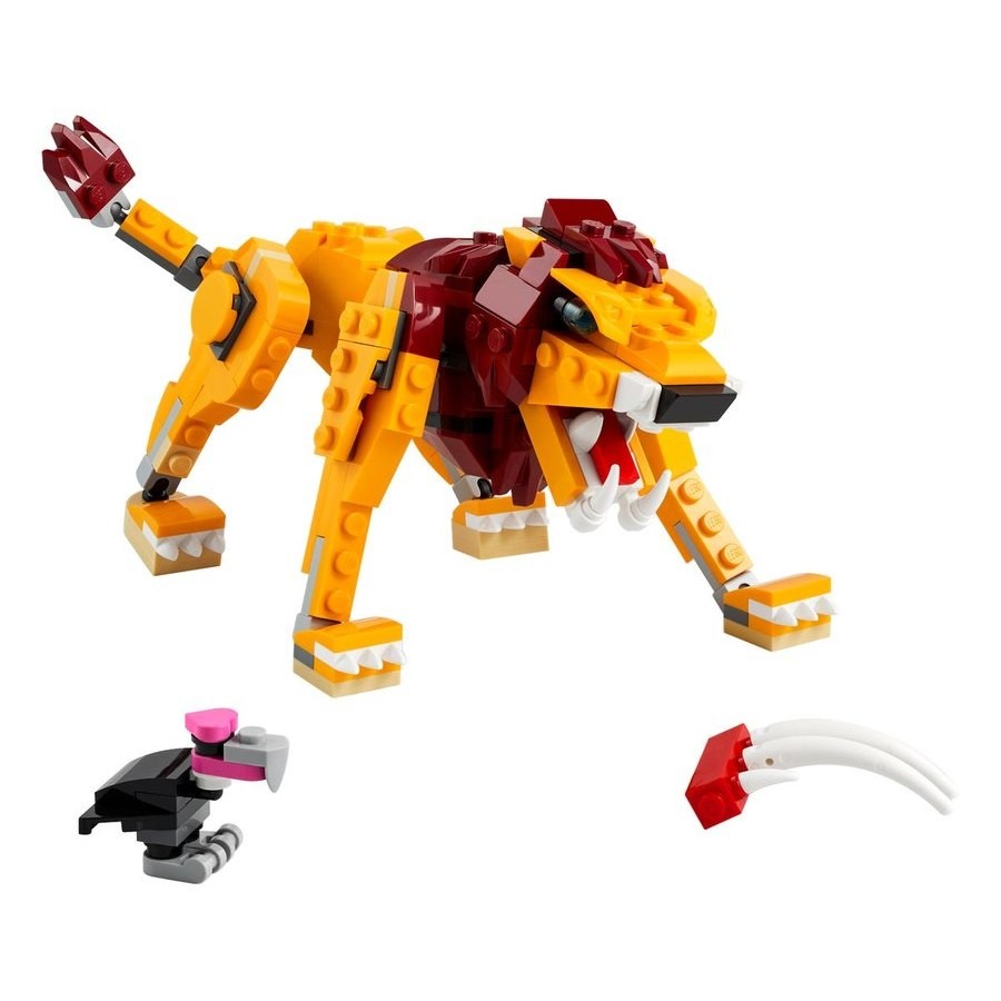 Can't Beat Our - Lego Maker 3-In-1 Wild Cougar - Off-the-Charts Occasion:£12[neb10874ca]