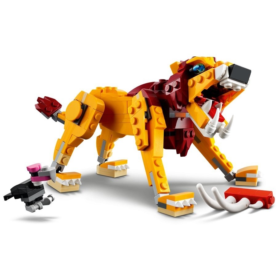 Hurry, Don't Miss Out! - Lego Producer 3-In-1 Wild Cougar - Christmas Clearance Carnival:£12