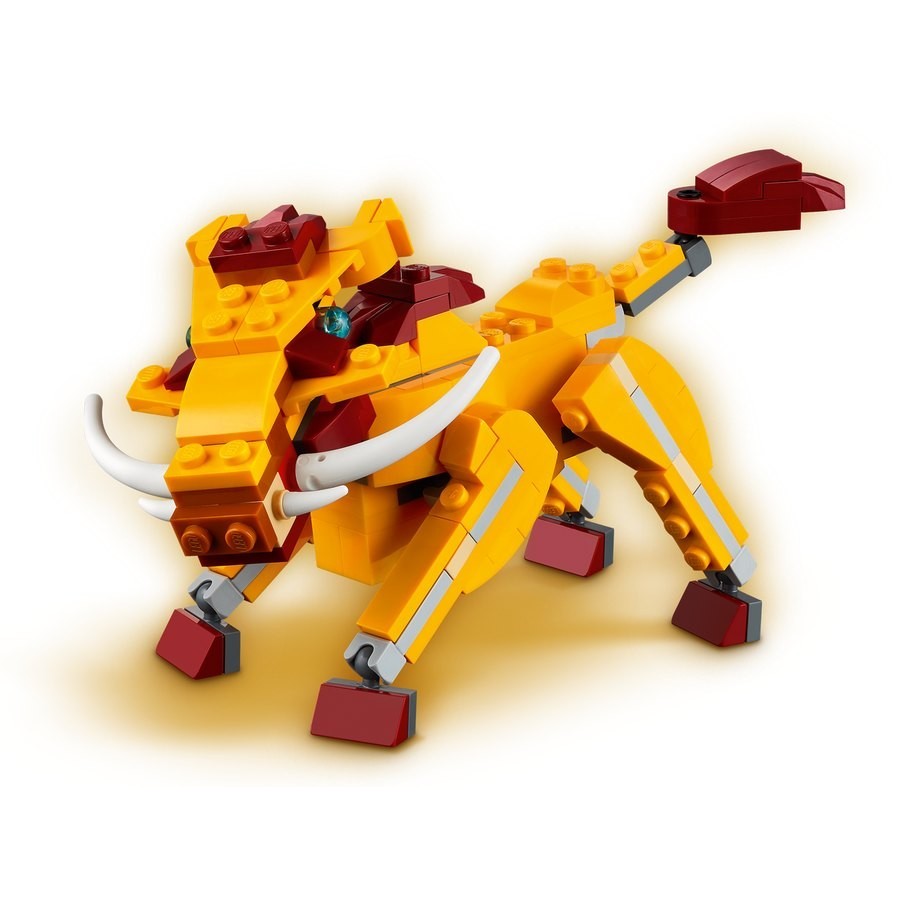 Can't Beat Our - Lego Maker 3-In-1 Wild Cougar - Off-the-Charts Occasion:£12[neb10874ca]