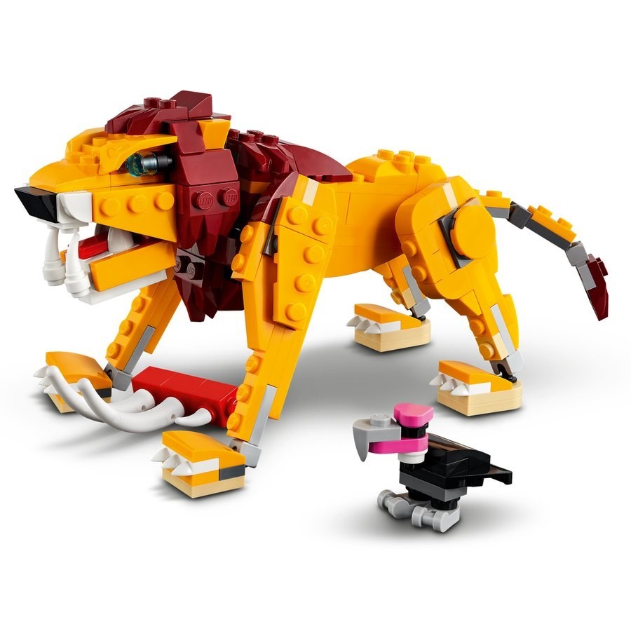 Free Shipping - Lego Creator 3-In-1 Wild Lion - Winter Wonderland Weekend Windfall:£12