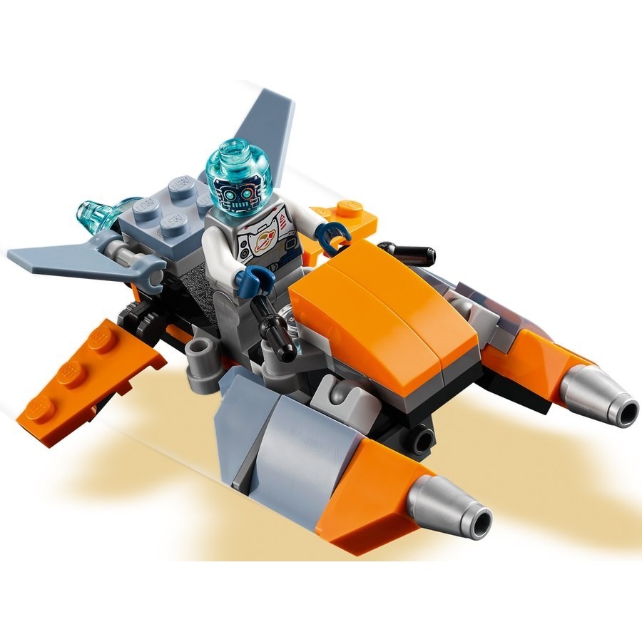 No Returns, No Exchanges - Lego Maker 3-In-1 Cyber Drone - Click and Collect Cash Cow:£9