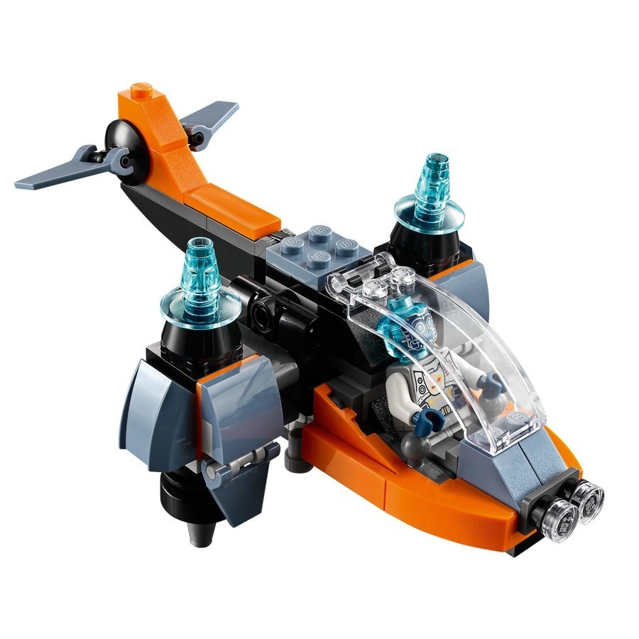 Holiday Sale - Lego Developer 3-In-1 Cyber Drone - Crazy Deal-O-Rama:£9