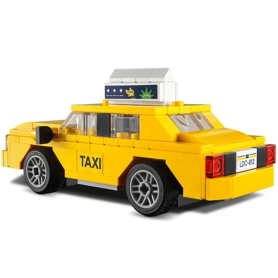 Black Friday Sale - Lego Developer 3-In-1 Yellow Taxi - Blowout Bash:£9