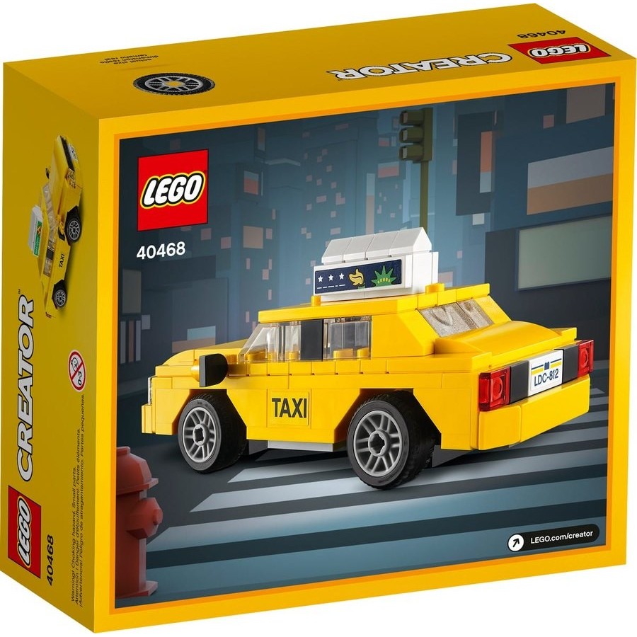 Lego Maker 3-In-1 Yellow Taxi