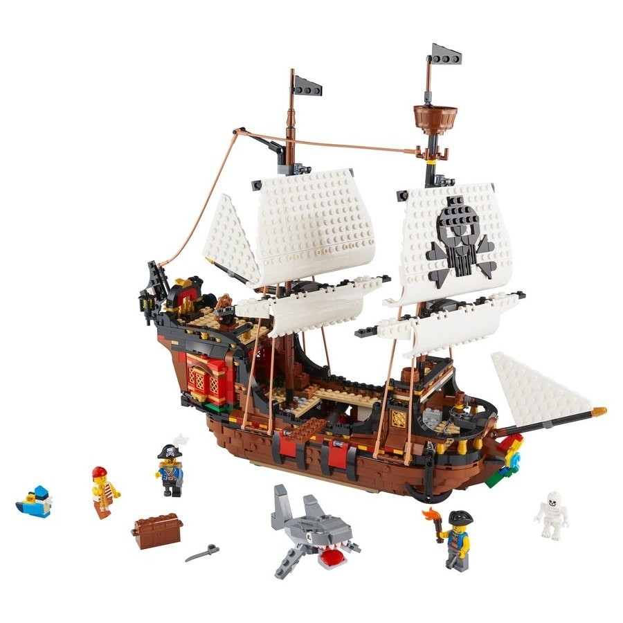 Liquidation Sale - Lego Inventor 3-In-1 Buccaneer Ship - Crazy Deal-O-Rama:£72[chb10877ar]