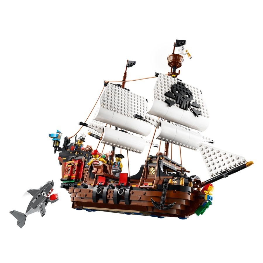 Click and Collect Sale - Lego Creator 3-In-1 Pirate Ship - Spree-Tastic Savings:£73