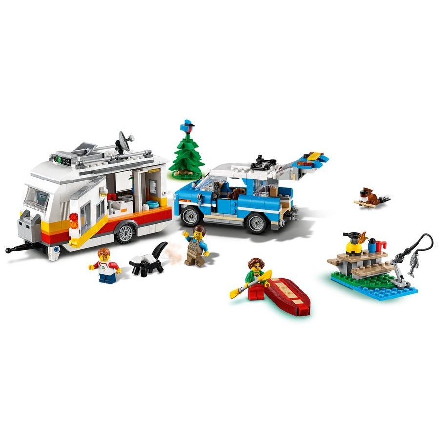 Lego Producer 3-In-1 Campers Family Members Holiday Season