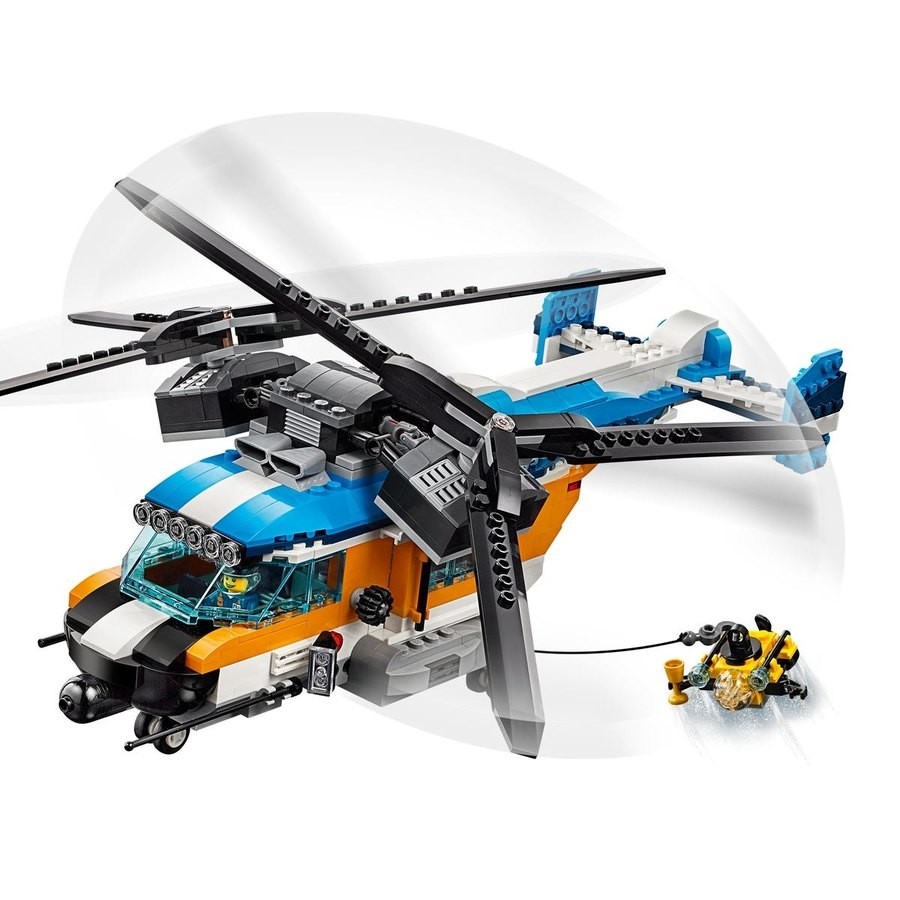 Lego Inventor 3-In-1 Twin-Rotor Helicopter