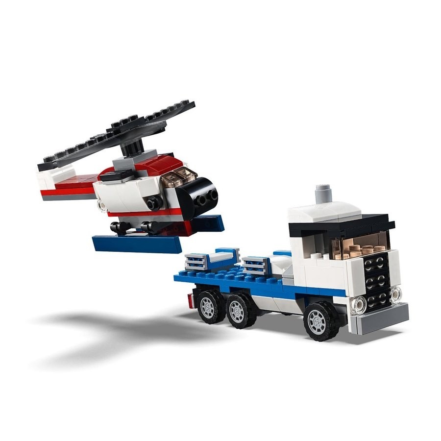 Seasonal Sale - Lego Designer 3-In-1 Shuttle Transporter - Cash Cow:£24[jcb10882ba]