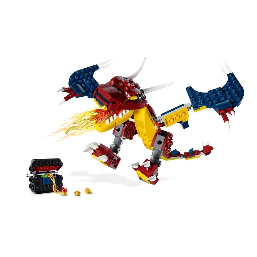 Lego Maker 3-In-1 Fire Monster