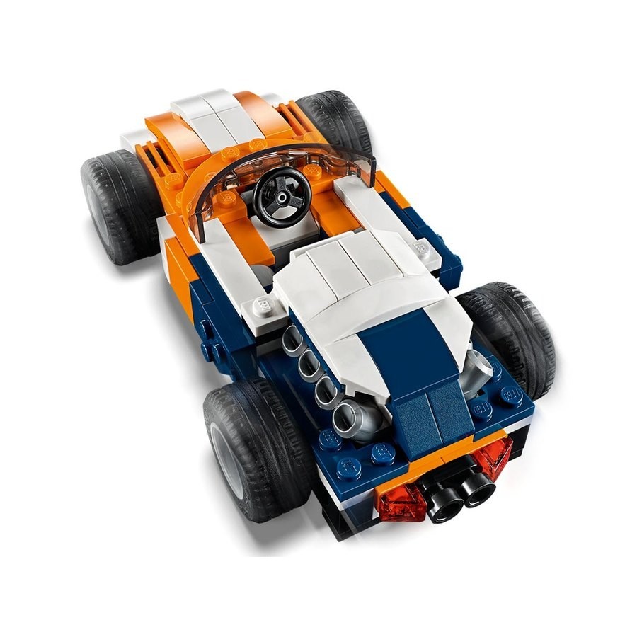 Markdown Madness - Lego Designer 3-In-1 Sundown Keep Track Of Racer - X-travaganza:£19[amb10885az]