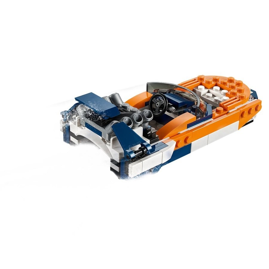 Lego Creator 3-In-1 Sundown Keep Track Of Racer