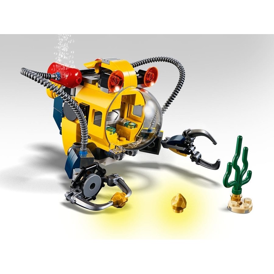 Mother's Day Sale - Lego Producer 3-In-1 Underwater Robot - Blowout:£20[lib10886nk]