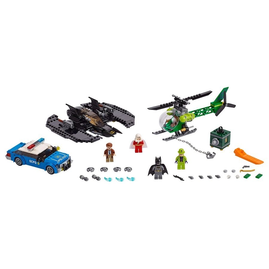 Lego Dc Batman Batwing As Well As The Riddler Robbery