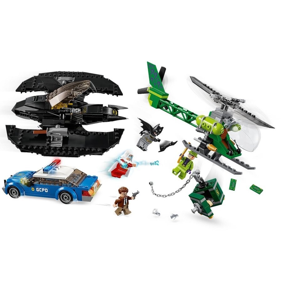 Lego Dc Batman Batwing And Also The Riddler Heist