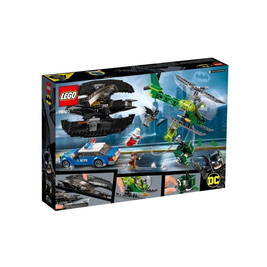 December Cyber Monday Sale - Lego Dc Batman Batwing As Well As The Riddler Break-in - Give-Away Jubilee:£42