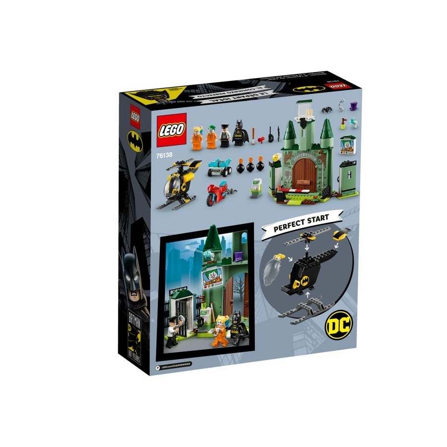 Holiday Sale - Lego Dc Batman As Well As The Joker Escape - Reduced:£33[lib10904nk]