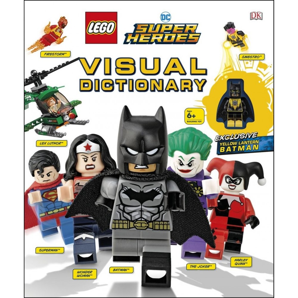 Summer Sale - Lego Dc Super Heroes Visual Dictionary - Boxing Day Blowout:£21[lib10911nk]