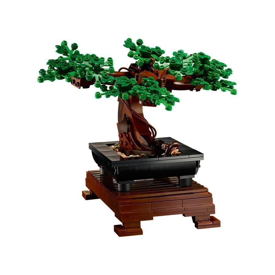 Everyday Low - Lego Creator Expert Bonsai Tree - End-of-Year Extravaganza:£42[lib10913nk]