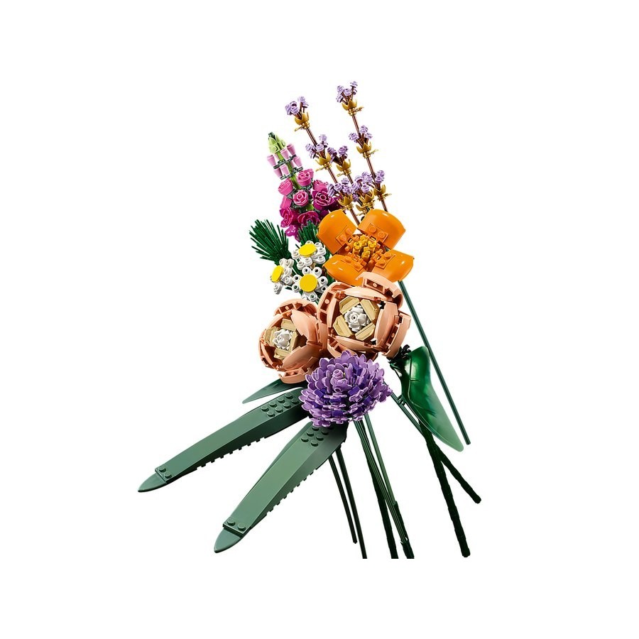 Buy One Get One Free - Lego Creator Expert Floral Bouquet - Spree-Tastic Savings:£41[jcb10914ba]