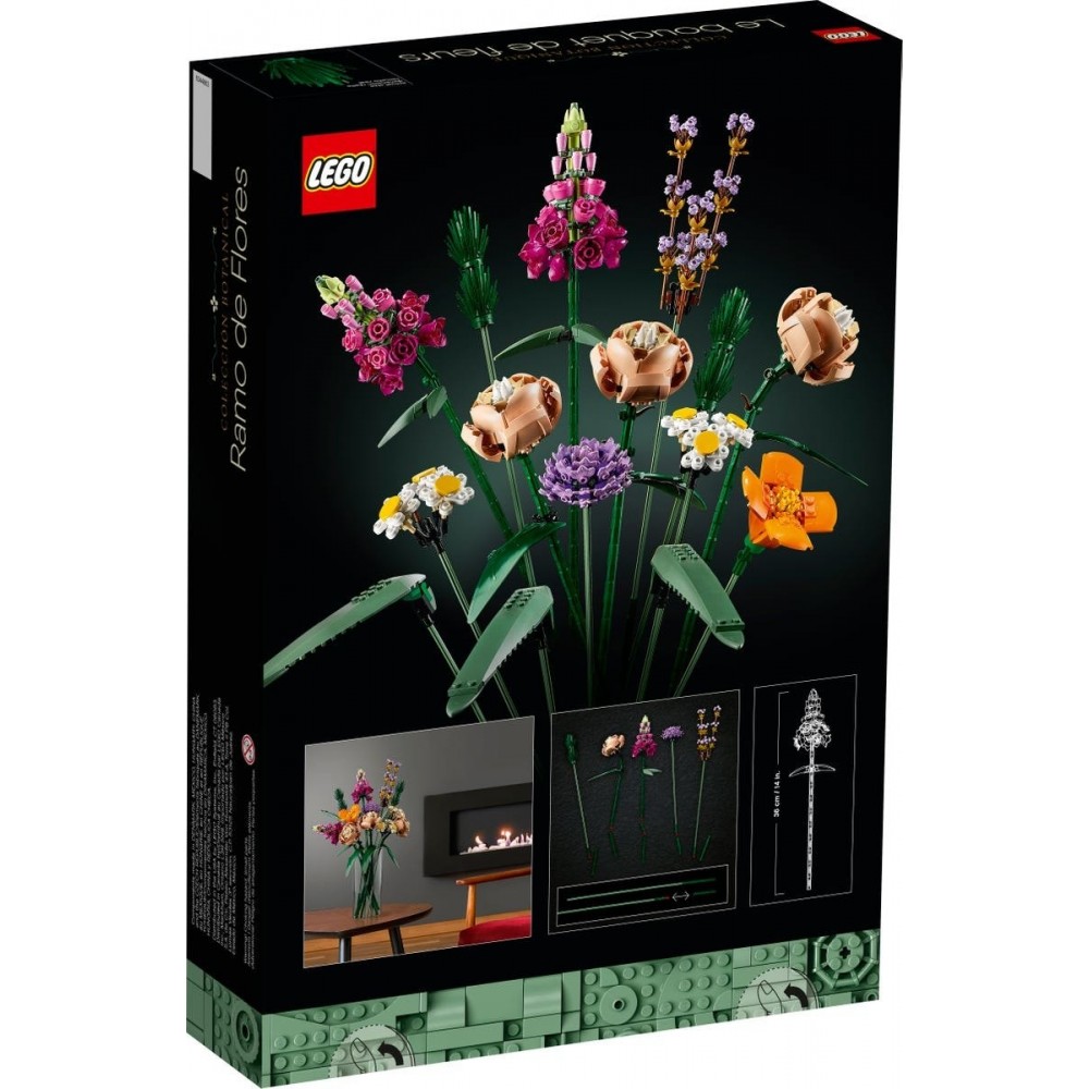 December Cyber Monday Sale - Lego Creator Expert Blossom Arrangement - Halloween Half-Price Hootenanny:£43[neb10914ca]