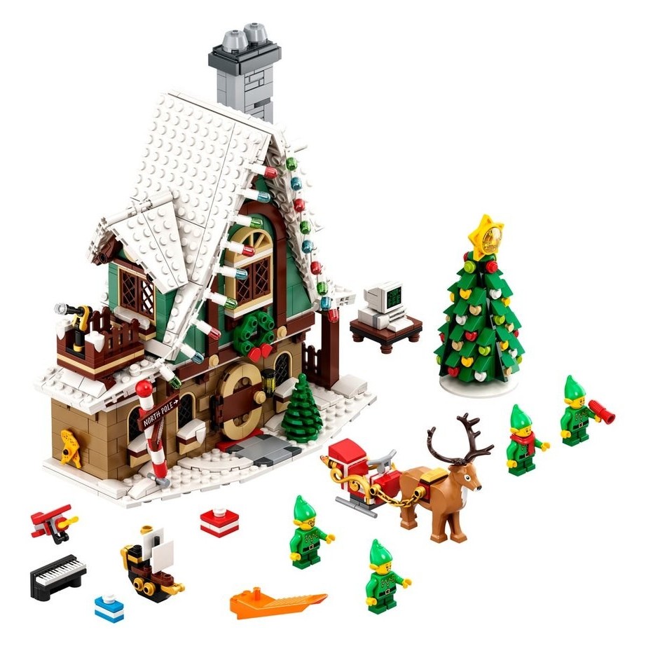 Back to School Sale - Lego Creator Expert Elf Club House - Give-Away Jubilee:£74[jcb10916ba]
