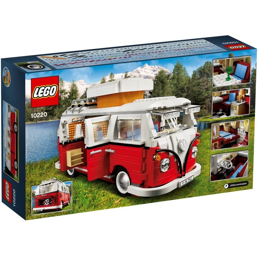 November Black Friday Sale - Lego Creator Expert Volkswagen T1 Rv Vehicle - Labor Day Liquidation Luau:£68[cob10917li]
