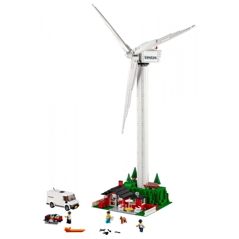 Gift Guide Sale - Lego Creator Expert Vestas Wind Wind Turbine - Christmas Clearance Carnival:£78
