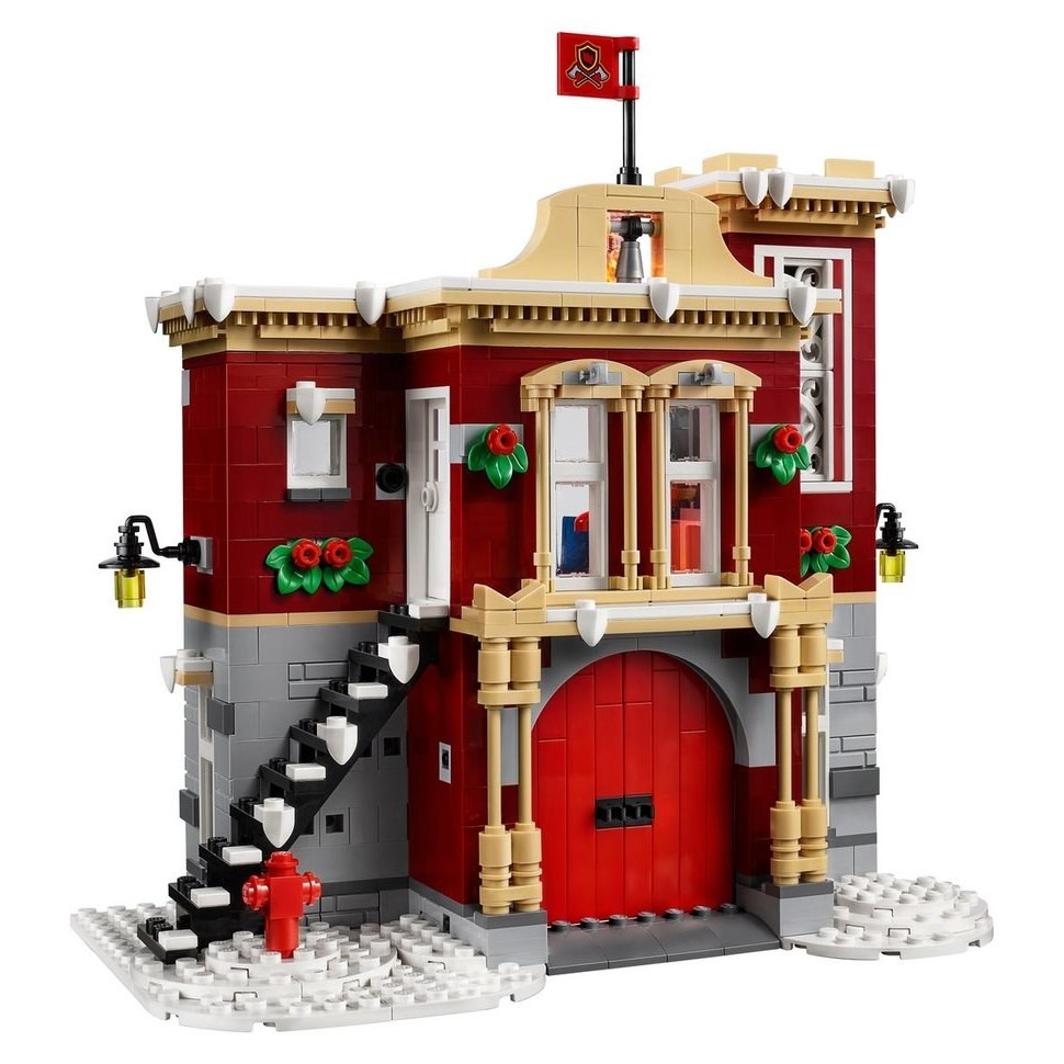 Lego Creator Expert Winter Season Community Fire Terminal