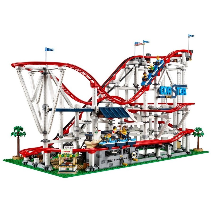 Online Sale - Lego Creator Expert Roller Coaster - Spectacular Savings Shindig:£86[jcb10926ba]